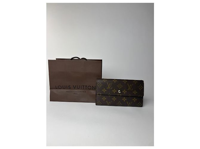 Vintage Louis Vuitton Monogram Canvas Sarah Wallet 2010 Brown - Ansicht 12