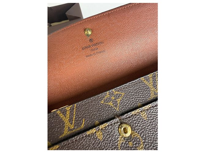 Vintage Louis Vuitton Monogram Canvas Sarah Wallet 2010 Brown - Ansicht 5