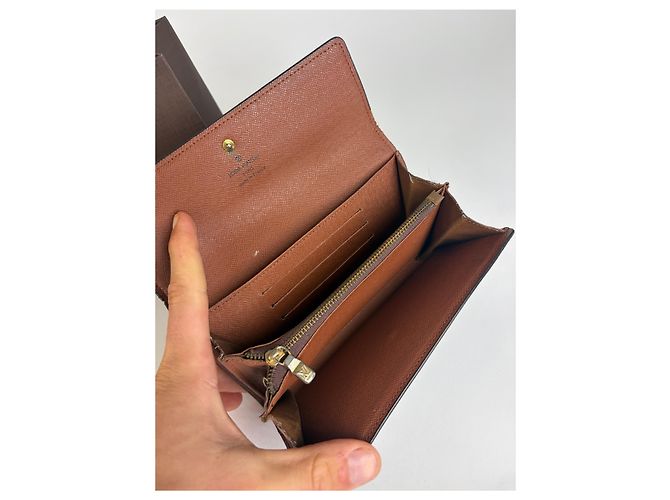 Vintage Louis Vuitton Monogram Canvas Sarah Wallet 2010 Brown - Ansicht 6