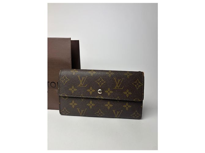 Vintage Louis Vuitton Monogram Canvas Sarah Wallet 2010 Brown - Ansicht 7