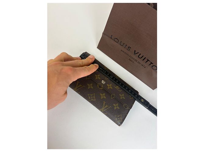 Vintage Louis Vuitton Monogram Canvas Sarah Wallet 2010 Brown - Ansicht 9