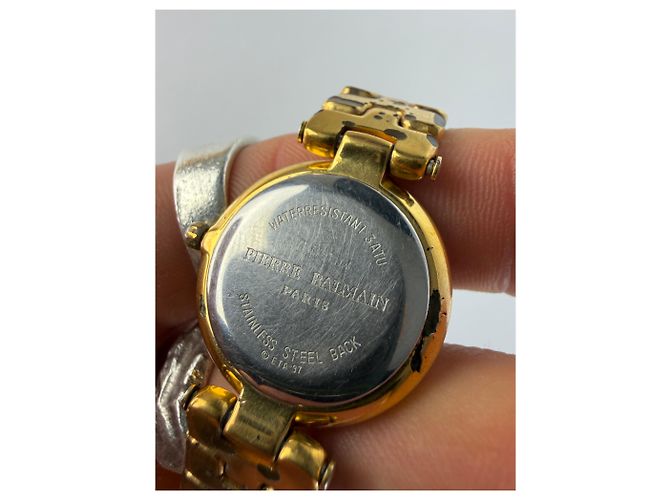 Orologio da polso Quartz Balmain Vintage Fine anni '80 Oro Argento - vista 4