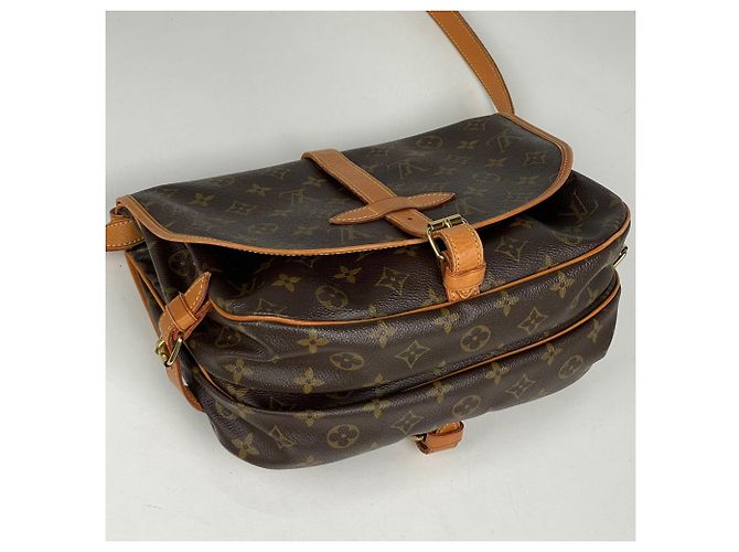 Borsa a tracolla Louis Vuitton Saumur 30 - vista 2