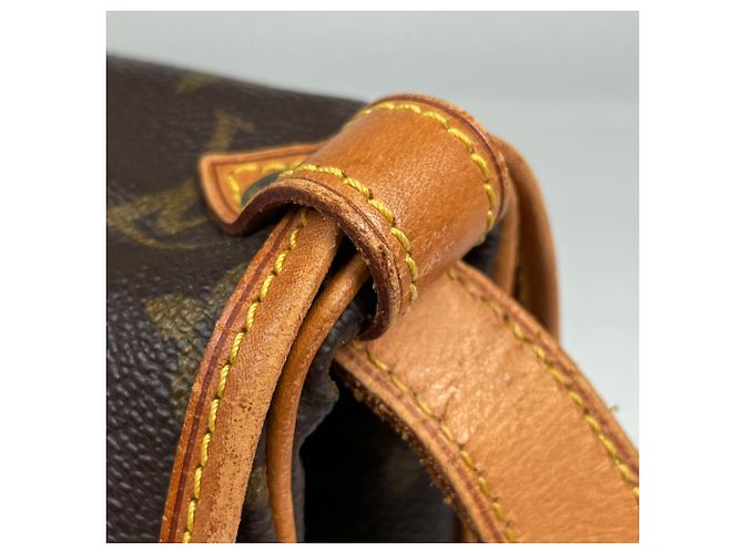 Borsa a tracolla Louis Vuitton Saumur 30 - vista 5