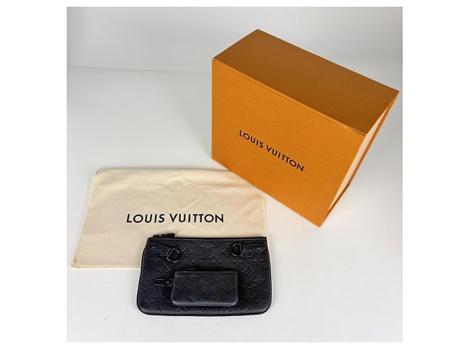 Borsa a tracolla e pochette Louis Vuitton Trio Messenger - vista 10