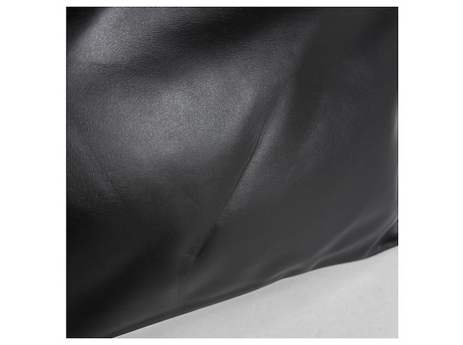 Borsa a tracolla Bottega Veneta in pelle nera - vista 4