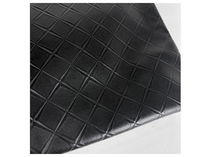 Borsa a tracolla Bottega Veneta in pelle nera - vista 5