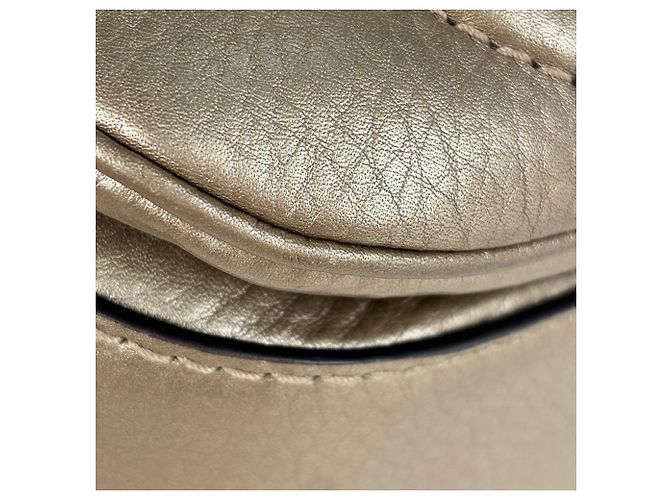 Bolso Gucci Bamboo en Champagne Gold - vista 3