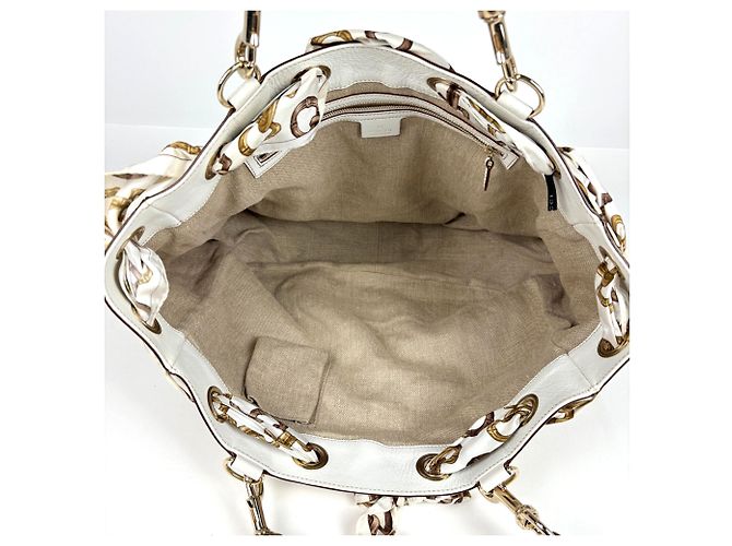 Gucci Tote Bag aus GG Pattern Canvas - Ansicht 8