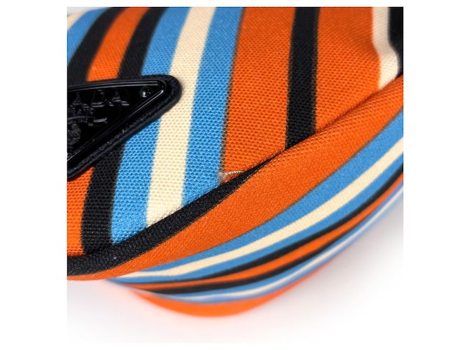 Prada mehrfarbiges Canvas-Etui - Ansicht 4