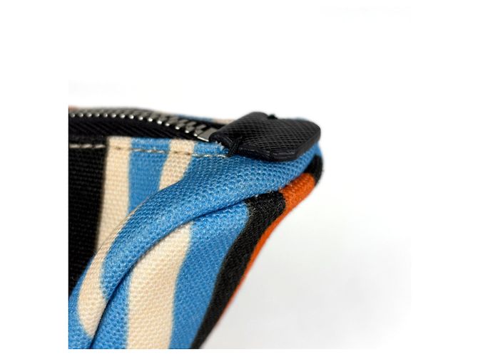 Prada mehrfarbiges Canvas-Etui - Ansicht 5