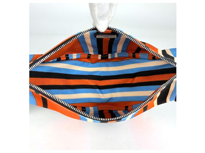 Prada mehrfarbiges Canvas-Etui - Ansicht 7