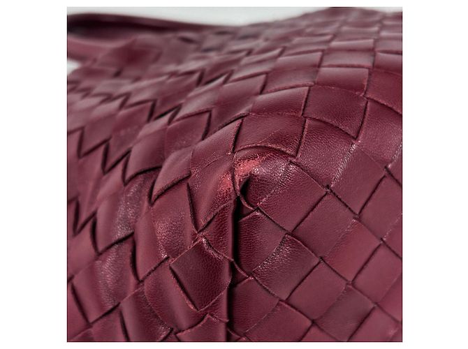 Borsa Bottega Veneta Bordeaux - vista 4