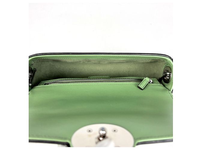 Borsa a tracolla in pelle Gucci Petite GG Double G - vista 7