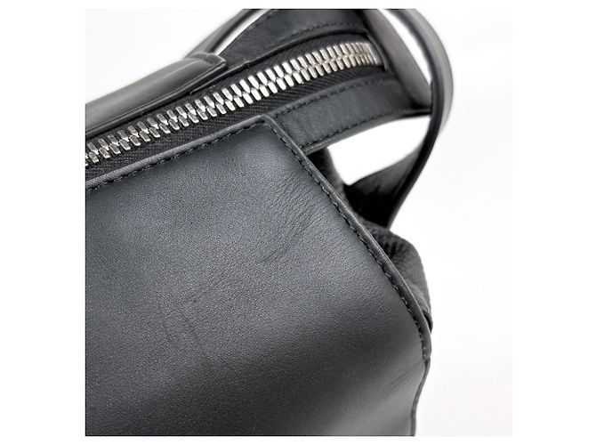 Borsa a tracolla Bottega Veneta in pelle nera - vista 4