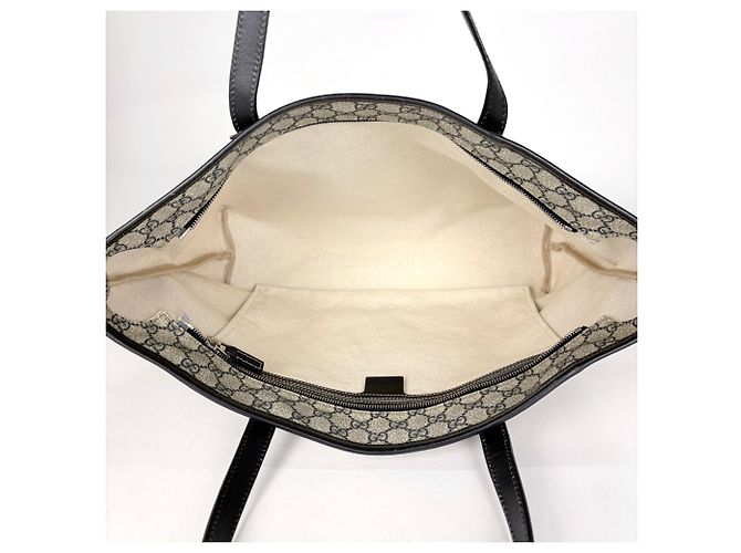 Borsa Tote Gucci Beige e Navy - vista 9