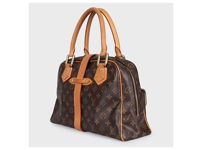 Borsa Tote Louis Vuitton Manhattan GM Monogram Usata - vista 2