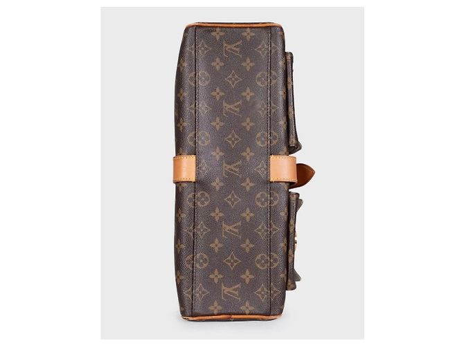 Borsa Tote Louis Vuitton Manhattan GM Monogram Usata - vista 4