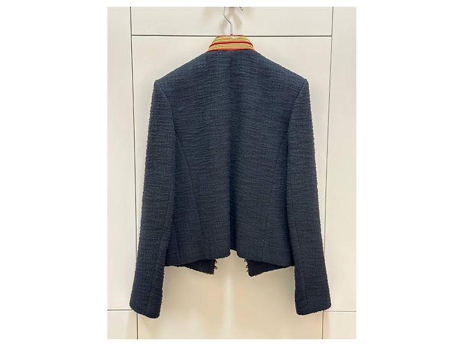 Autre Marque Balmain Paris Militärjacke Sz.38 Gebraucht - Ansicht 5