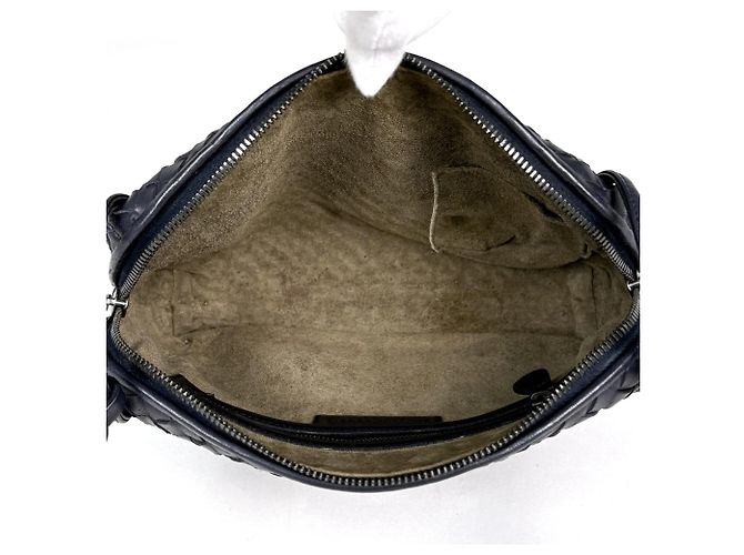 Borsa a tracolla Bottega Veneta nera - vista 8