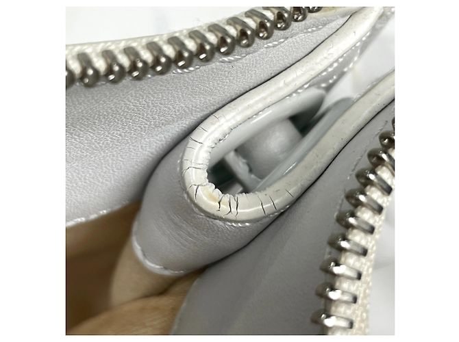 Borsa Tote Loewe in pelle bianca - vista 8