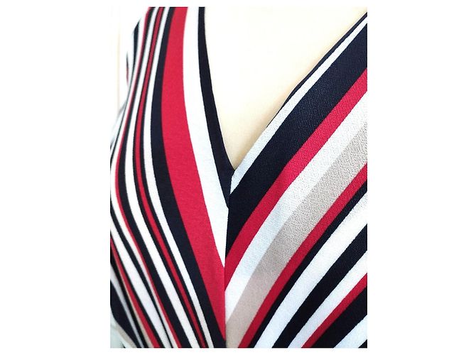 Autre Marque Bréal Vestido a Rayas Seventies - vista 11