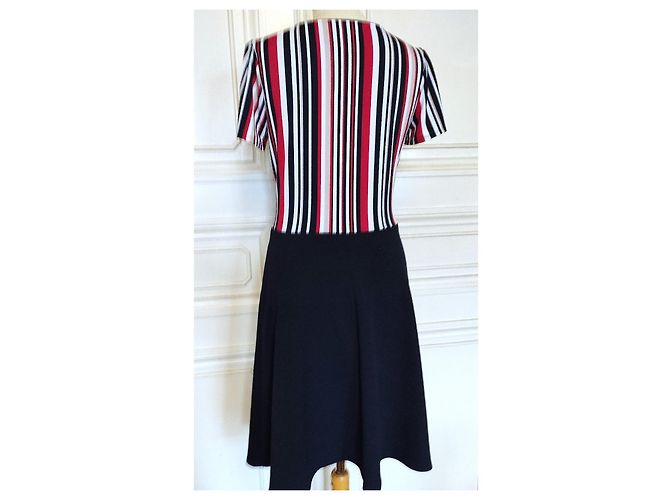 Autre Marque Bréal Vestido a Rayas Seventies - vista 3