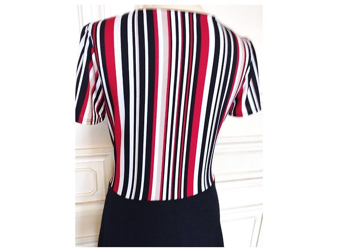 Autre Marque Bréal Vestido a Rayas Seventies - vista 8