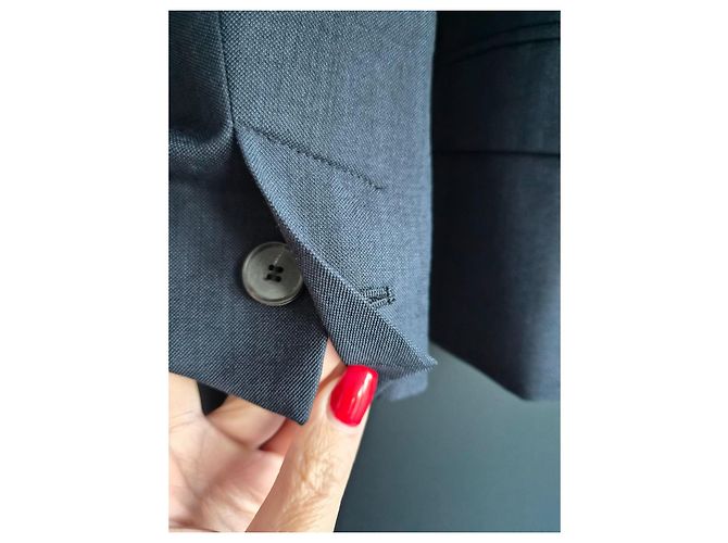 ISABEL MARANT Blazer de lana azul marino - vista 2