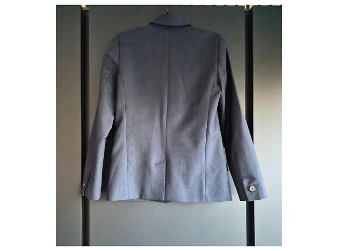 ISABEL MARANT Blazer de lana azul marino - vista 3