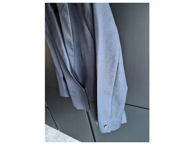 ISABEL MARANT Blazer de lana azul marino - vista 7
