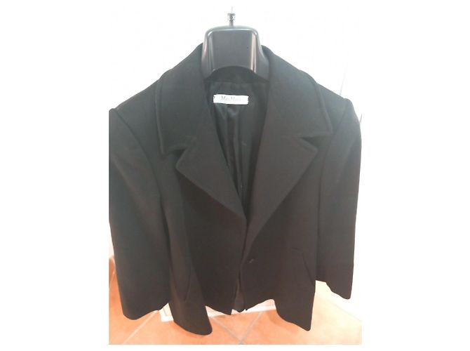 Abrigo Max Mara negro de lana - vista 2