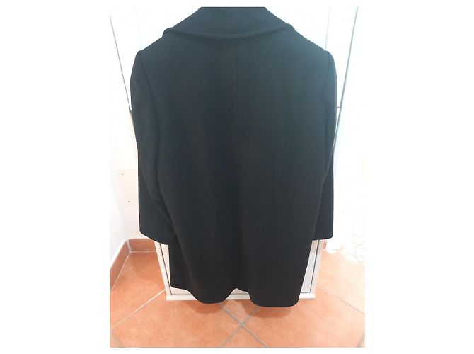 Abrigo Max Mara negro de lana - vista 4