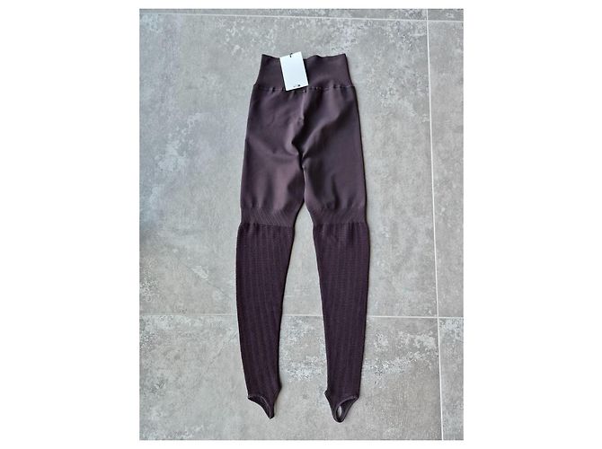 Alaïa Damenhose Aubergine Viskose Polyester Polyamid Elastan - Ansicht 6