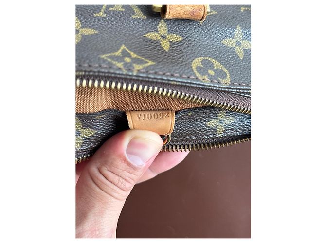 Louis Vuitton Sac Plat Monogram Borsa - vista 11
