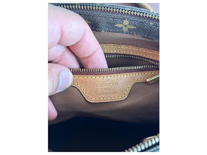 Louis Vuitton Sac Plat Monogram Borsa - vista 12
