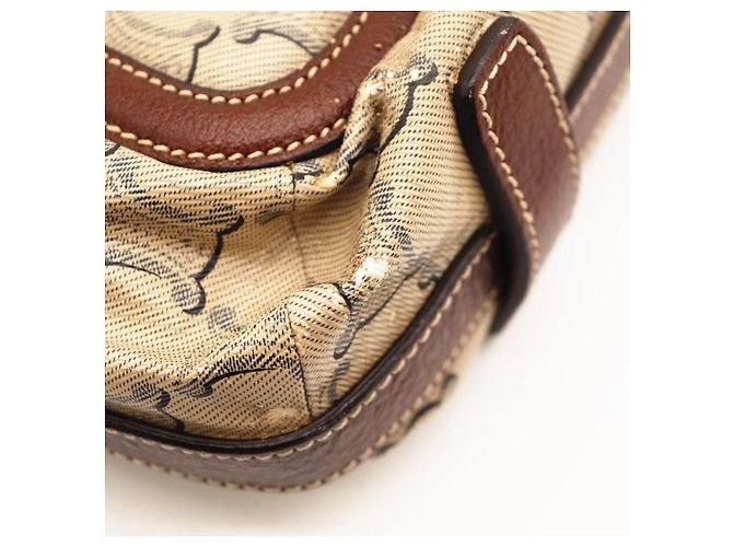Céline Borsa Tote Celine Canvas Leather Monogram - vista 11
