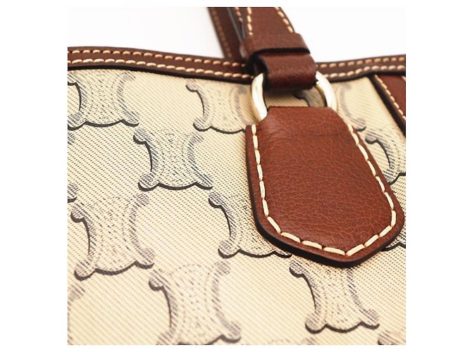 Céline Borsa Tote Celine Canvas Leather Monogram - vista 7