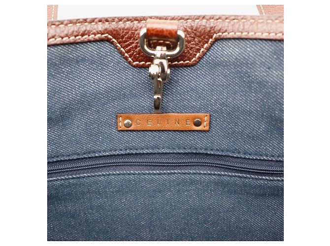 Céline Borsa Tote Celine Canvas Leather Monogram - vista 8