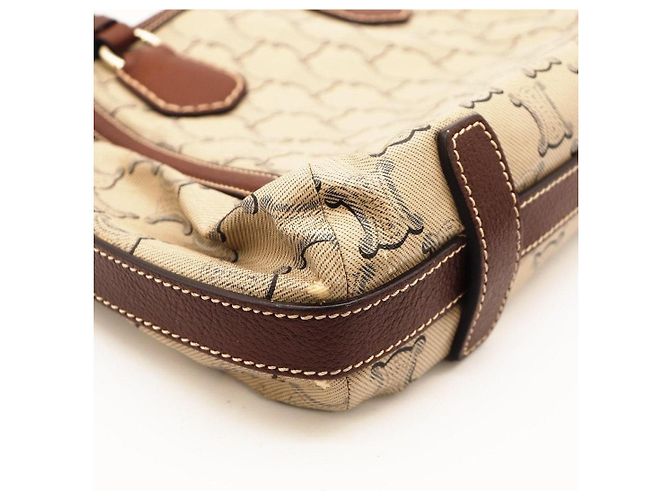 Céline Borsa Tote Celine Canvas Leather Monogram - vista 9