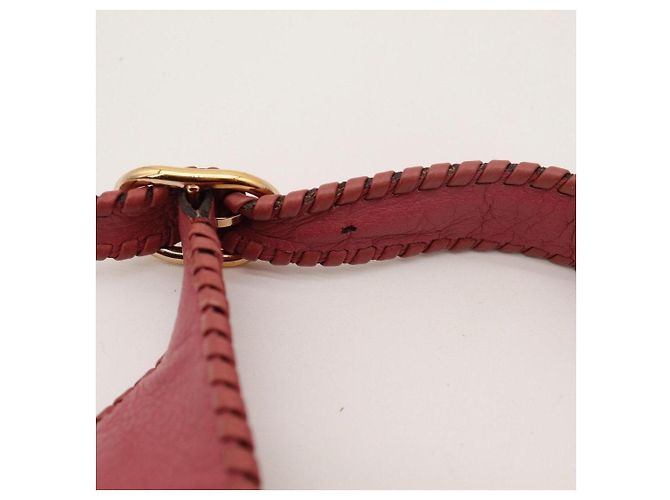 Borsa Hobo Gucci in pelle rossa - vista 9