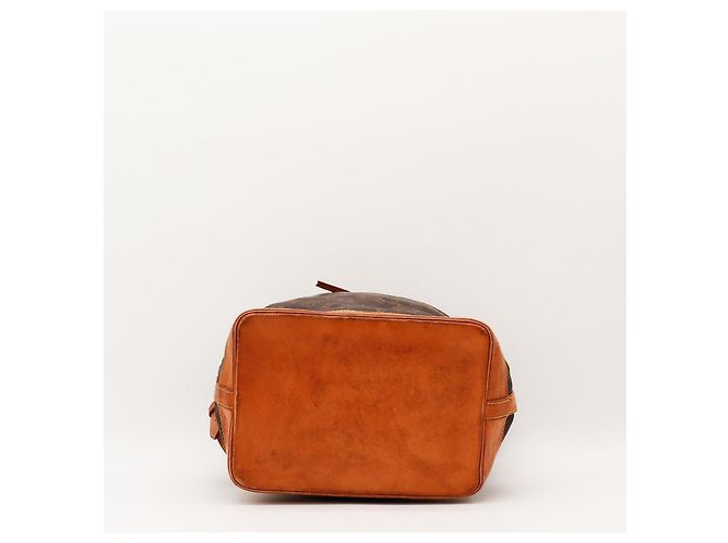 Borsa a Secchiello Louis Vuitton Monogram Noe in Pelle Marrone - vista 5