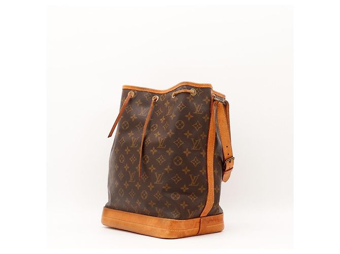 Borsa a Secchiello Louis Vuitton Monogram Noe in Pelle Marrone - vista 2