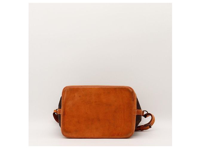 Borsa a Secchiello Louis Vuitton Monogram Noe in Pelle Marrone - vista 5