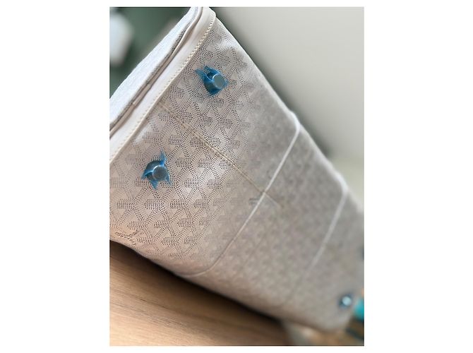 Goyard Borsa da Viaggio Croisière 45 Bianca - vista 10