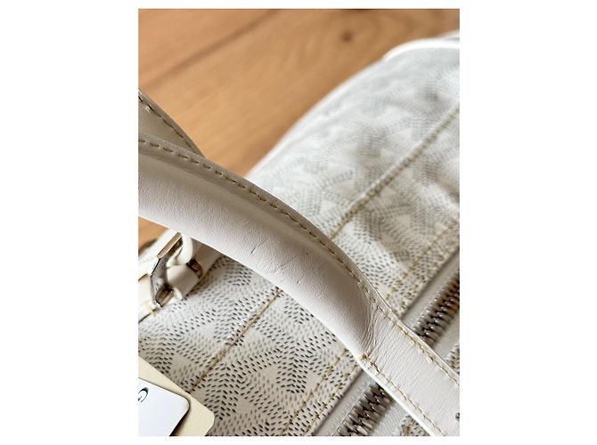 Goyard Borsa da Viaggio Croisière 45 Bianca - vista 11