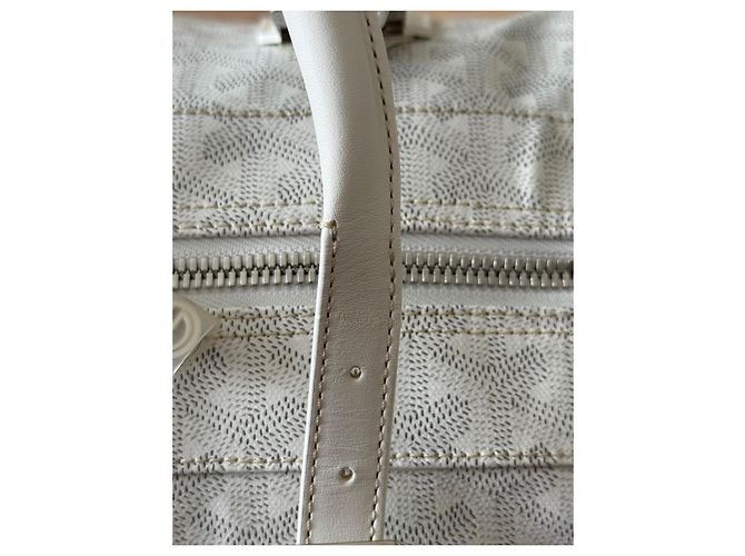 Goyard Borsa da Viaggio Croisière 45 Bianca - vista 12