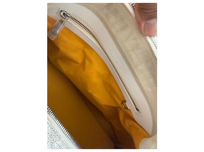 Goyard Borsa da Viaggio Croisière 45 Bianca - vista 16