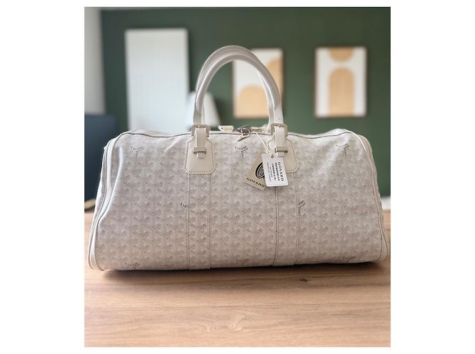Goyard Borsa da Viaggio Croisière 45 Bianca - vista 2