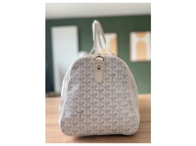 Goyard Borsa da Viaggio Croisière 45 Bianca - vista 8